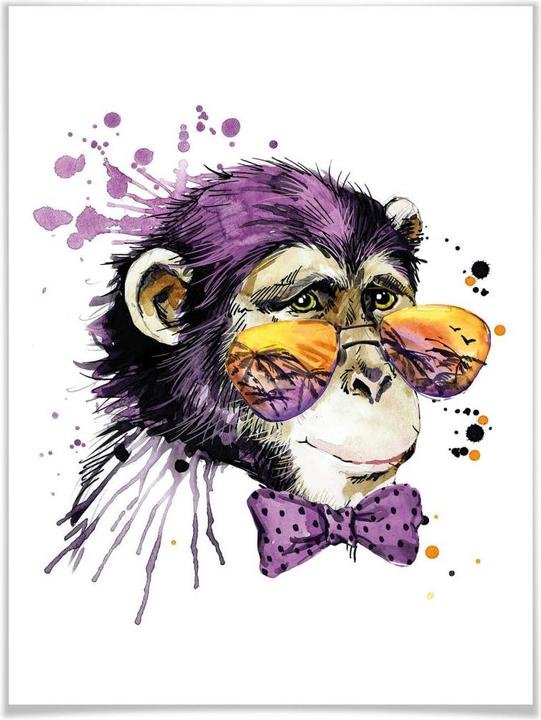 Produktbild Trenddeko Monkey Business (100 x 120 cm)