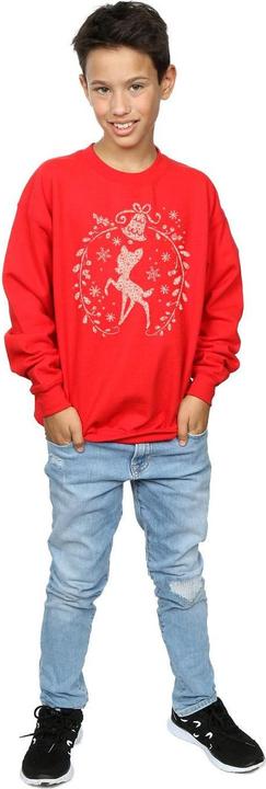 Actual product image Disney Boys Bambi Christmas Wreath Sweatshirt (152, 158)