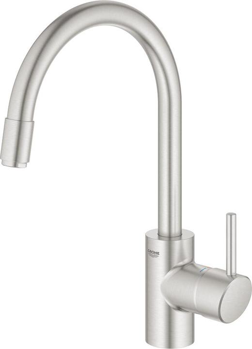 Actual product image Grohe Kitchen mixer with single-lever mixer Concetto supersteel matt 32663