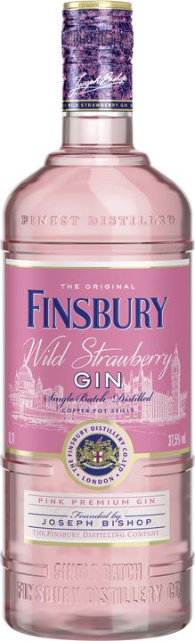 Image du produit Finsbury Gin premium Wild Strawberry Pink (1 x 70 cl)