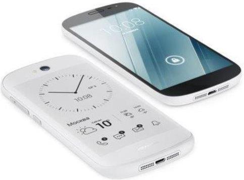 Yotaphone 2 (32 GB, Weiss, 5", 8 Mpx, 4G)