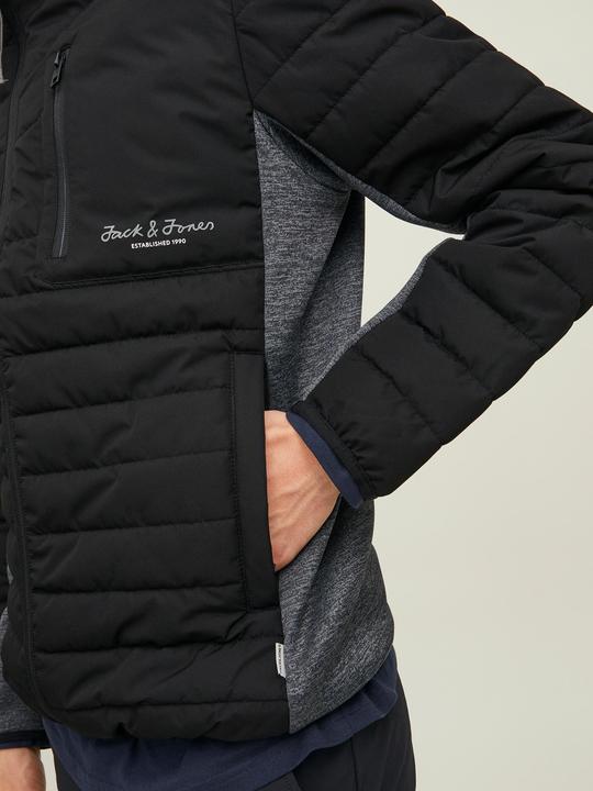 Actual product image Jack & Jones Hybrid Sweat Puffer Jacket (S)