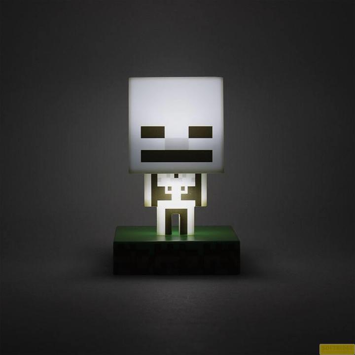 Actual product image Paladone Products Minecraft skeleton icon lamp