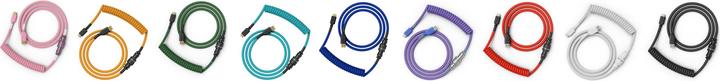 Produktbild Glorious PC Gaming Race Coiled Cable Nebula