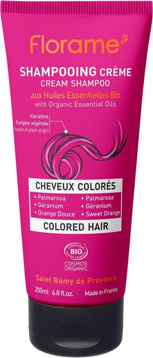 Produktbild Florame - Colored Hair Cream Shampoo (200 ml, Flüssiges Shampoo)