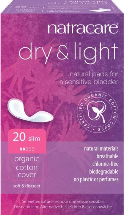 Produktbild Natracare Dry & Light (20 x, Damenbinden)