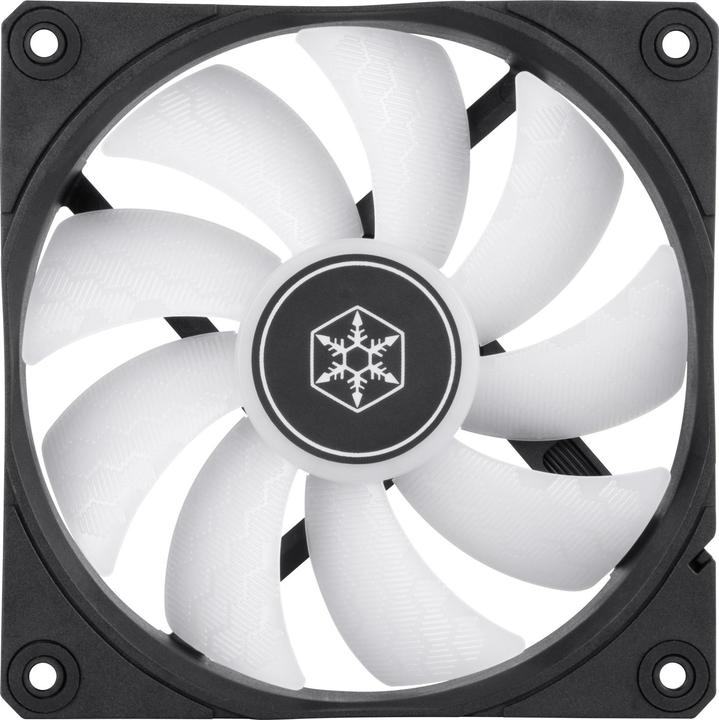 Image du produit Silverstone SST-SF120B-ARGB - Ventilateur PWM ARGB de 120 mm à rendement amélioré Shark Force (120 mm, 1 x)