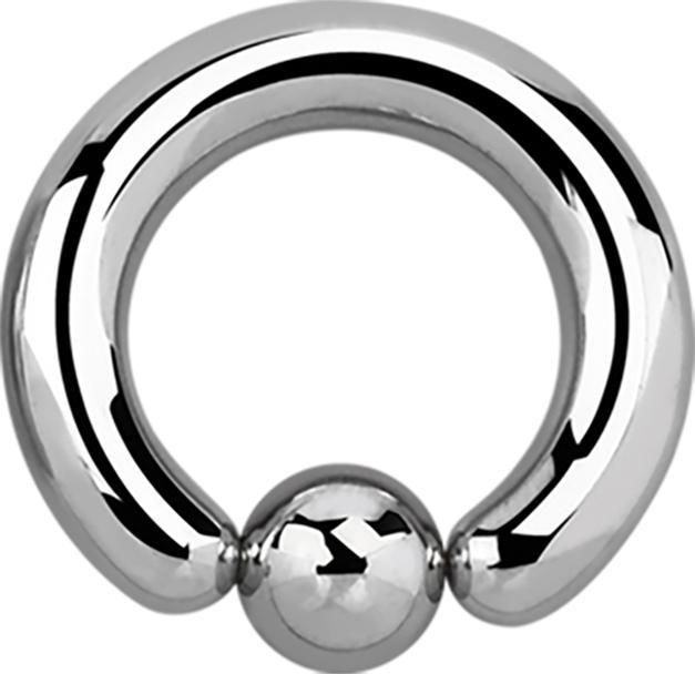 Immagine prodotto Star Piercing Anello di chiusura a sfera argento (senza ottone, Acciaio chirurgico 316L)