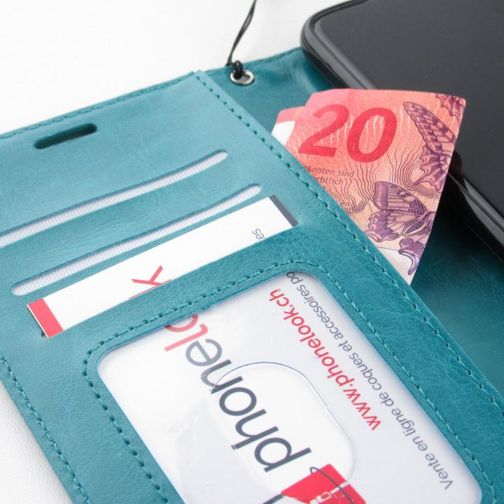 Produktbild PhoneLook Hülle Premium Flip Türkis (Samsung Galaxy S23 Ultra)
