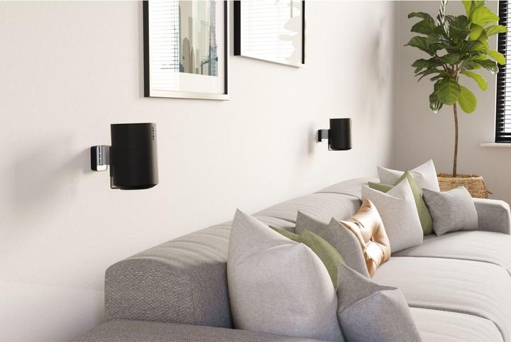 Immagine prodotto Vogels SWM 4111 Cuscinetto per altoparlanti Sonos per Era 100 (nero) (1 pz., Installazione a parete, Rotante, Inclinabile)