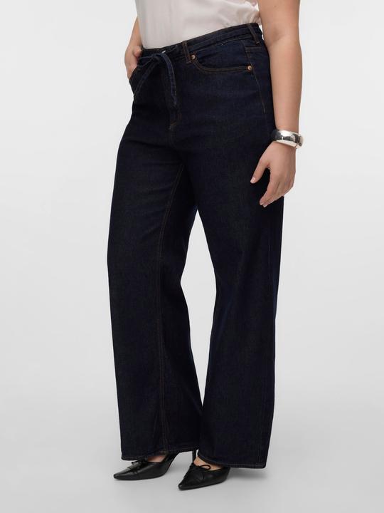 Actual product image Vero Moda VMCTESSA Hohe Taille Weiter Beinschnitt Jeans Weit geschnitten (W42/L32)