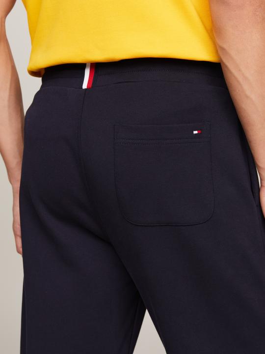 Actual product image Tommy Hilfiger Mens Tommy Logo Sweatpants Cotton Sweatpants, Blue (Desert Sky), M (M)