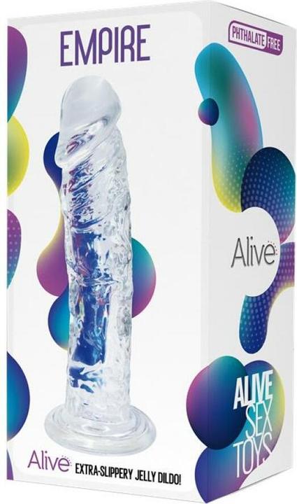 Image du produit Alive Empire Pénis Réaliste Transparent 19,3 cm