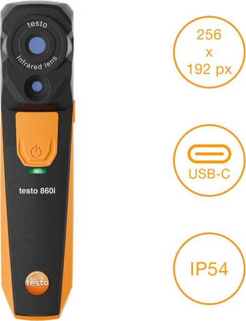 Immagine prodotto Testo 860i Set Wärmebildkamera -20 bis 350 °C 9 Hz