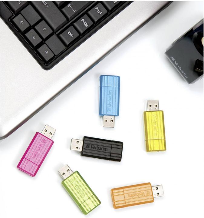 Actual product image Verbatim PinStripe (8 GB, USB 2.0, USB-A)
