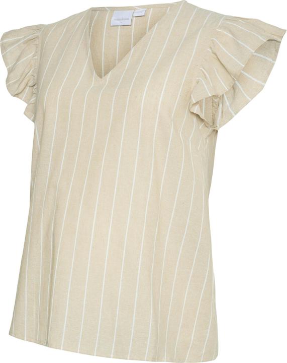 Image du produit Mamalicious Normal geschnitten V-Ausschnitt Top Bluse (S)