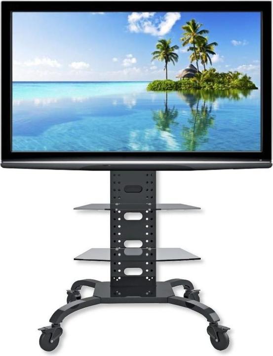 Image du produit Techly Chariot TV LED/LCD pour TV LCD LED avec 2 étagères (Universel, 70", 68 kg)