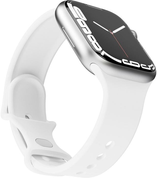 Produktbild Vonmählen Silicone Loop Case 2 Band One White 42/44/45/49mm (42 mm, 44 mm, 45 mm, 49 mm, Stainless Steel)