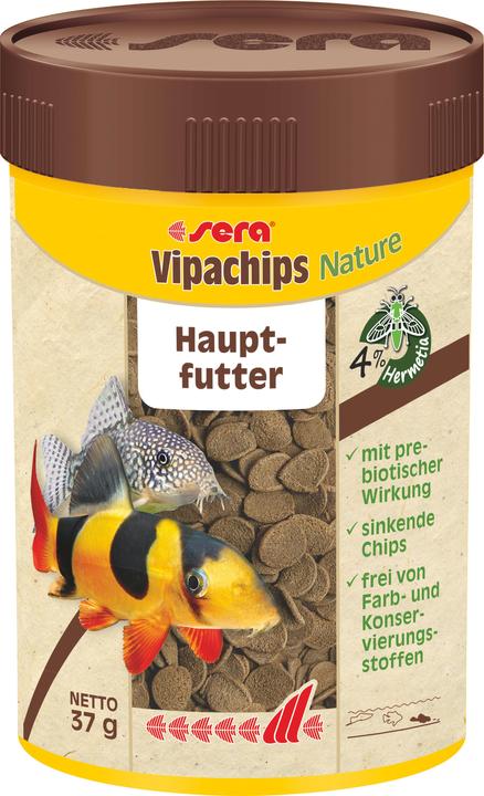 Actual product image Sera Vipa chips 100ml (Bottom-dwelling fish, 100 ml)