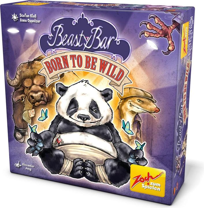 Zoch ZOC05143 - Beasty Bar - Born to be Wild, Kartenspiel, für 2-4 Spieler, ab 8 Jahren (Deutsch)
