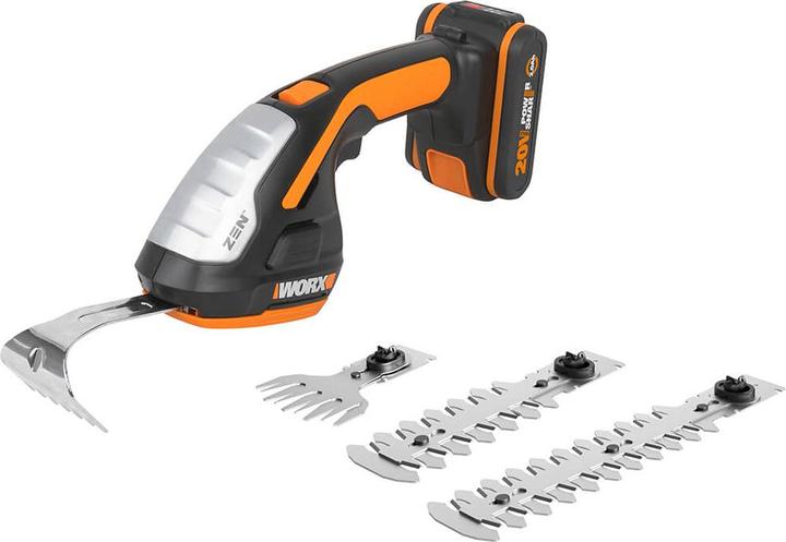 Immagine prodotto Worx Forbici a batteria WG801E.5 20 cm (Tagliasiepi a batteria)