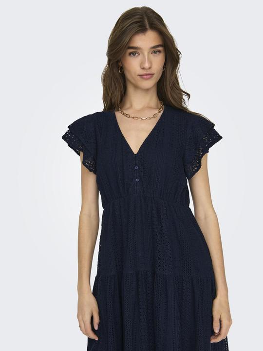 Produktbild Only Normal geschnitten V-Ausschnitt Kurzes Kleid Kleid (L)