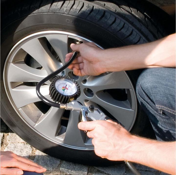 Actual product image Einhell Tyre inflation meter Profi