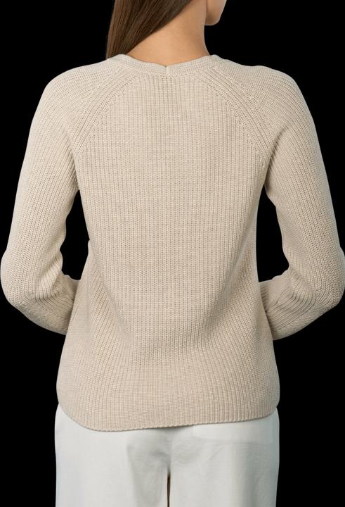 Actual product image Marc O'Polo Cardigan Stich Pullover V-Neck sandy melange (XL)