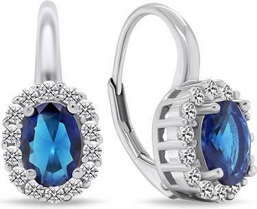 Produktbild Brilio Silver - Luxury silver earrings with zircons EA745WB