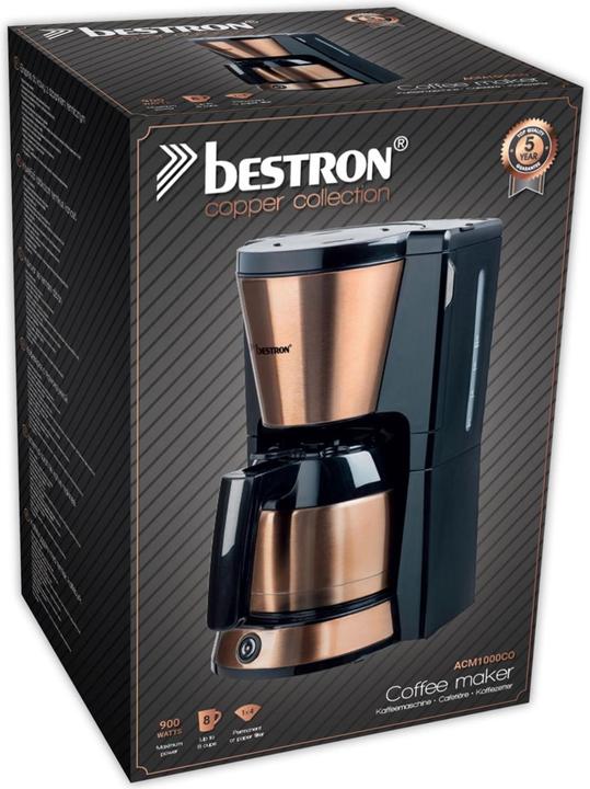 Immagine prodotto Bestron Macchina da caffè con caraffa termica
