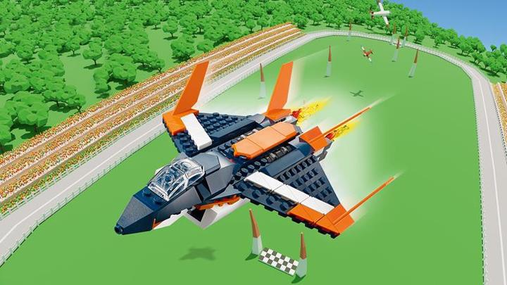 Immagine prodotto LEGO Jet supersonico (31126, LEGO Creator 3-in-1)