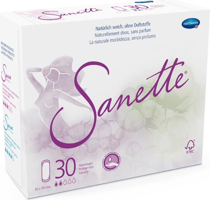 Actual product image IVF Hartmann Slipeinlagen (30 x, Panty liners)