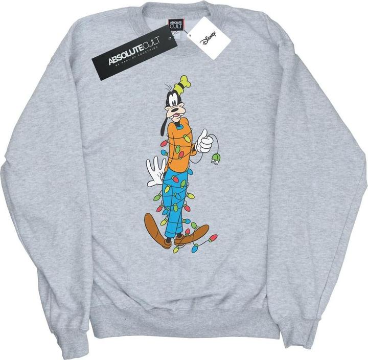 Disney Goofy Christmas Lights Sweatshirt Mädchen