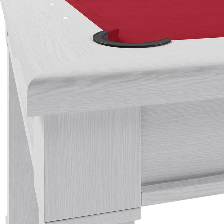 Actual product image Bison Dolce Vita pool and dining table in Hamilton White