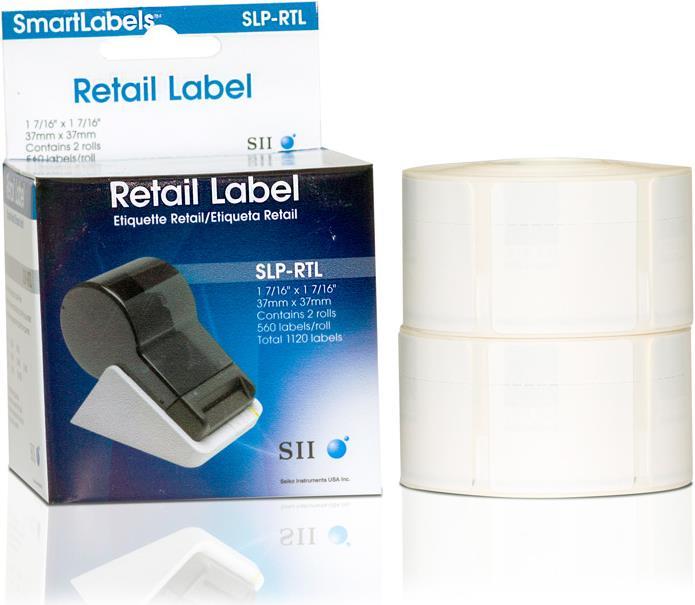 Immagine prodotto Seiko SLP-RTL etichette di identificazione delle merci, 2 rotoli da 560 etichette