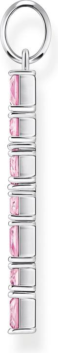 Produktbild Thomas Sabo Anhänger Kreuz pinke Steine silber (925er Silber)