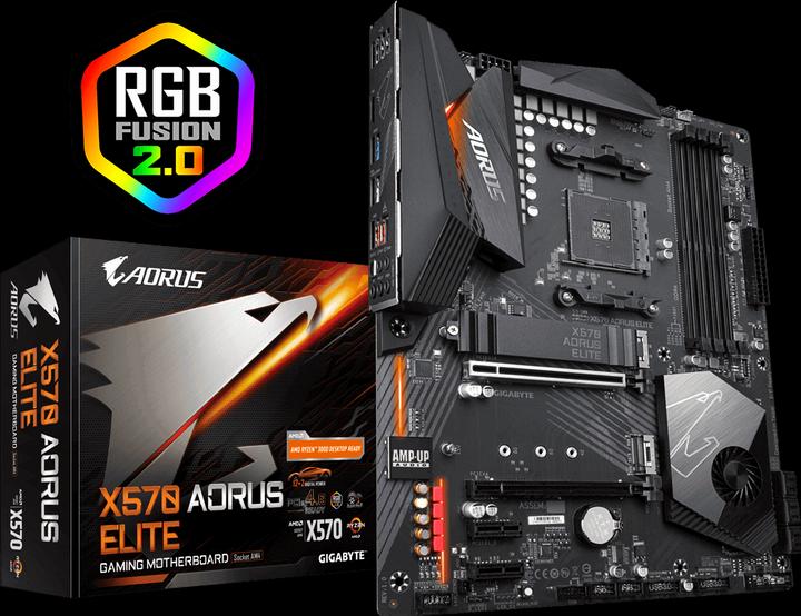 Gigabyte X570 Aorus Elite (AM4, AMD X570, ATX)