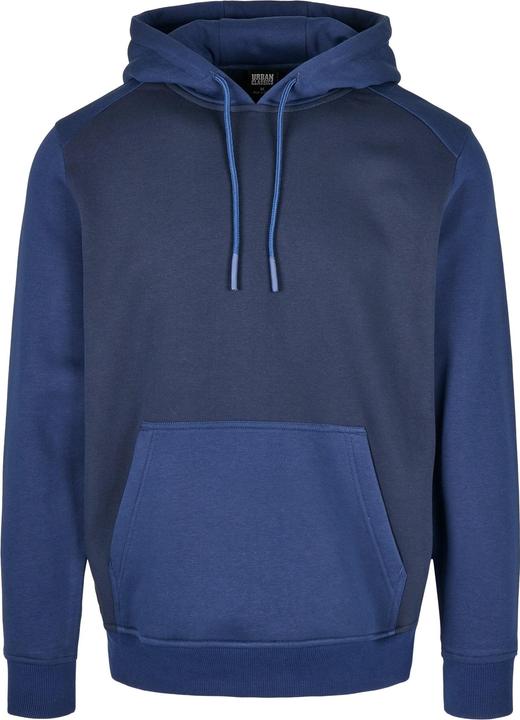 Actual product image Urban Classics 2-Tone Fake Raglan Hoody (S)