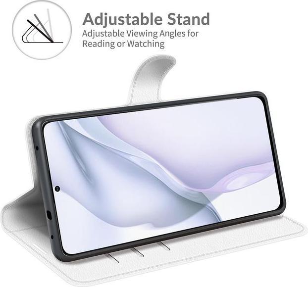 Actual product image MU Classic Litchi Leather Bookcover Series (Huawei P50)