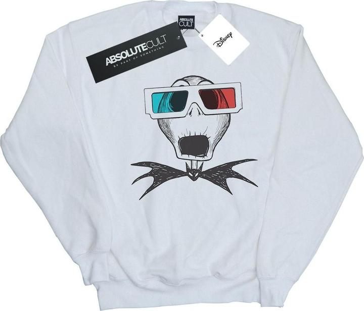 Produktbild Disney Nightmare Before Christmas Jack Skellington 3D Glasses Sweatshirt (XXL)