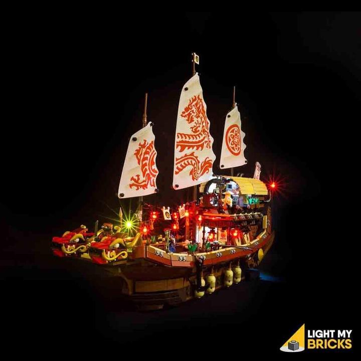 Produktbild Light my bricks LED Licht Set für LEGO Ninjago, Ninja-Flugsegler