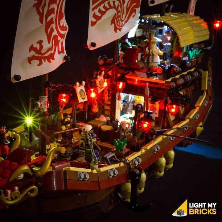 Produktbild Light my bricks LED Licht Set für LEGO Ninjago, Ninja-Flugsegler