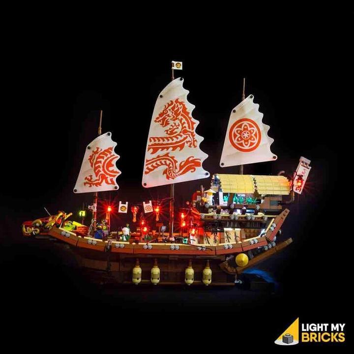 Produktbild Light my bricks LED Licht Set für LEGO Ninjago, Ninja-Flugsegler