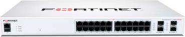 Fortinet FS-124F-POE - Gigabit Ethernet (10/100/1000) - Alimentazione tramite PoE (Power over Ethernet) - (12 Porti)
