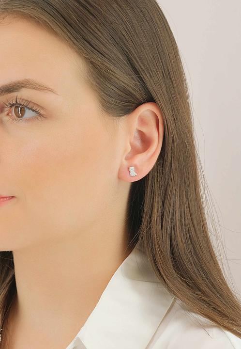 Image du produit Muau Boucles d'oreilles (Or blanc)