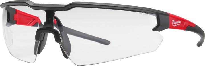 Image du produit MGA Lunettes de protection Milwauk, transparent, 4932471881, rouge, 0 lunettes, One Size