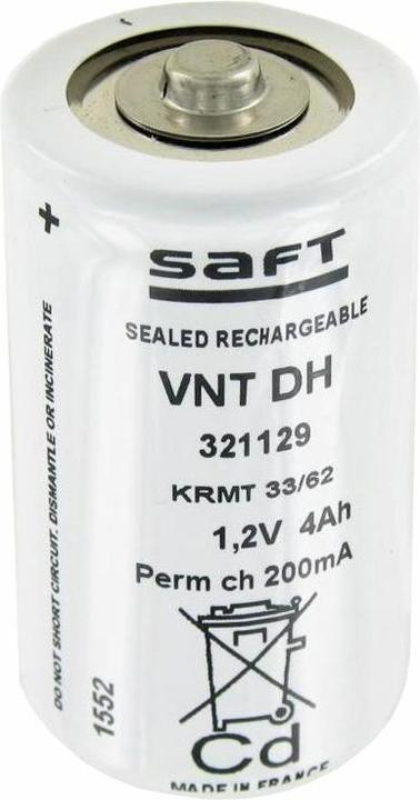 Produktbild Saft Akku VT D NiCd Mono (1 Stk., D, 4250 mAh)