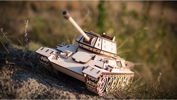 Produktbild Eco Wood Art Russischer Panzer T34