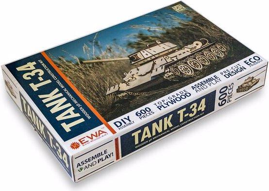Produktbild Eco Wood Art Russischer Panzer T34
