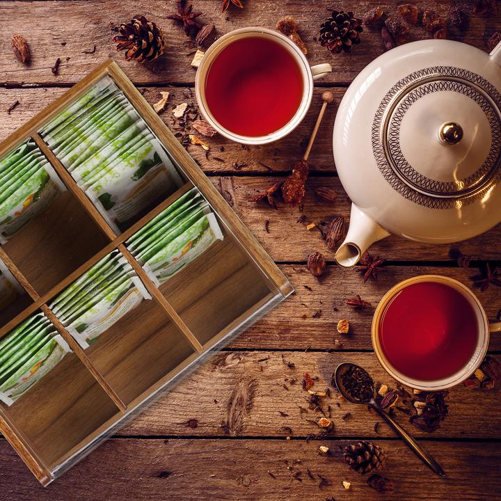Actual product image Relaxdays Tea Box